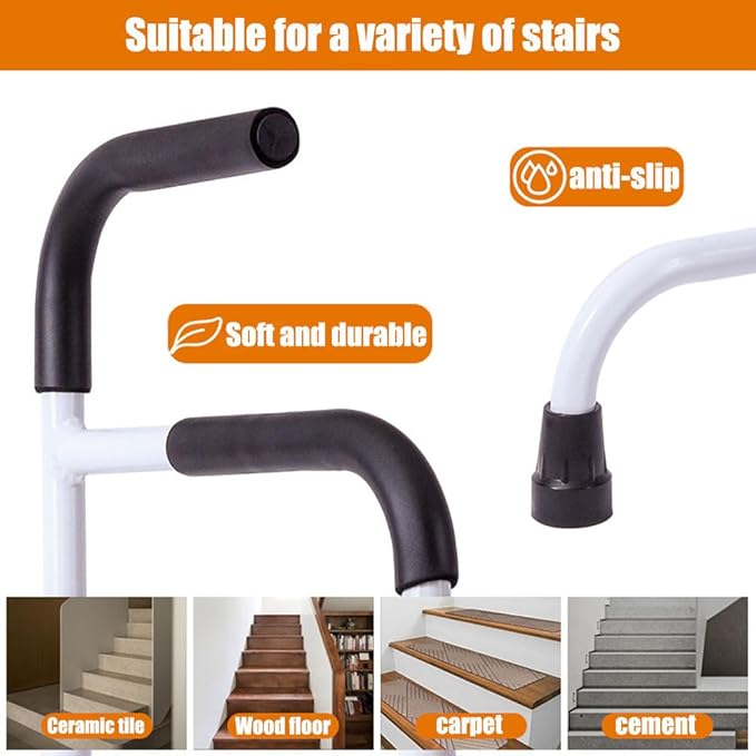 Stand Assist bar , Elderly Adjustable Aluminum Assistive Device Portable , Lift Stair Assist Mobility Aid , for Seniors Elderly, Adults and Others who Need Extra Help, Can Withstand 400 Pounds