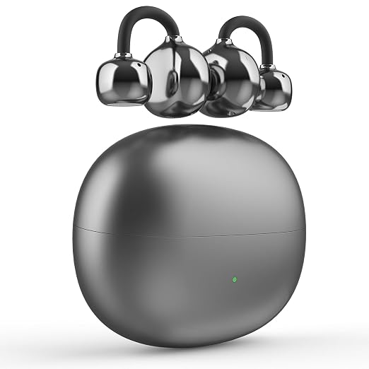 Bluetooth Hearing Aids for Seniors, Open Ear Design, Rechargeable Hearing Aids with APP Control, 7-Level Volume Adjustment, One-Button Operation, 3 Modes Switching