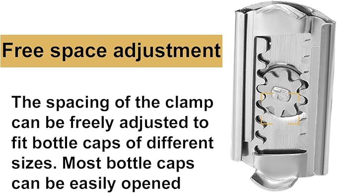 Jar Opener, Bottle Openers for Seniors, Jar Opener for Seniors with Arthritis, Adjustable Jar Openers Spacing, Comfortable Curved Handle, Jar Lid Opener, Lid Opener(Green)