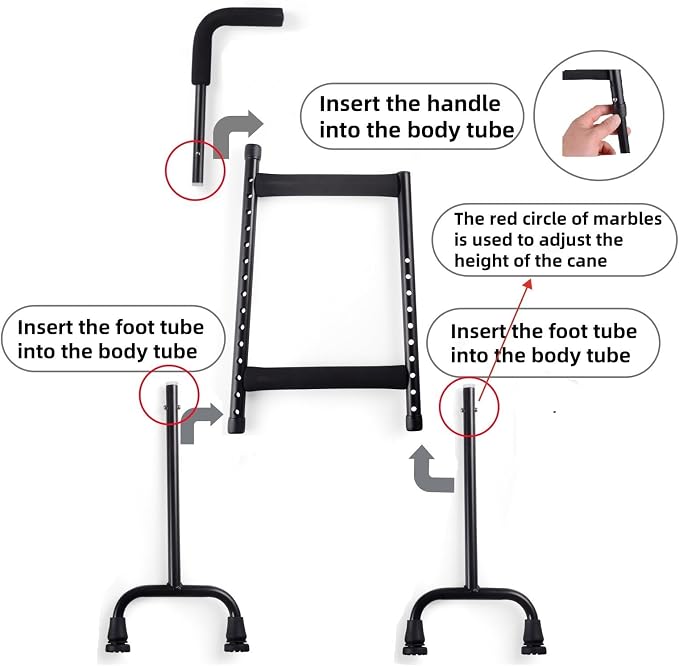 Stair Climbing Assist Cane for Elderly People, Step-Type Stair Walker Stair Walkers for Seniors Stair Lift Stability Cane