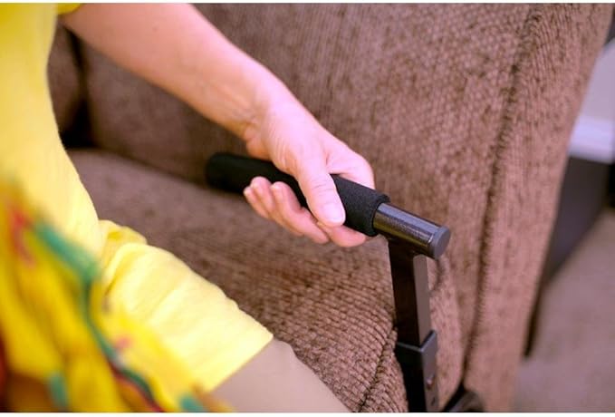 Able Life Universal Stand Assist, Chair Lift-Assist for Elderly, Grab Bar Standing Aid for Seniors, Daily Living Mobility Aid, Brown