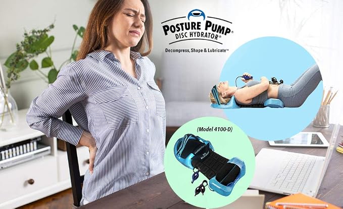 Posture Pump® Model 4100-D Dual Deluxe Full Spine Decompression Device