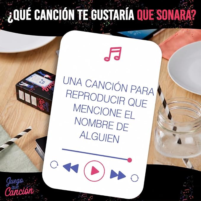 Una Canción Que - Game That Song Spanish Edition Music Party Game | Compete to Play the Best Song For Adults & Families, Card Game, Game Night
