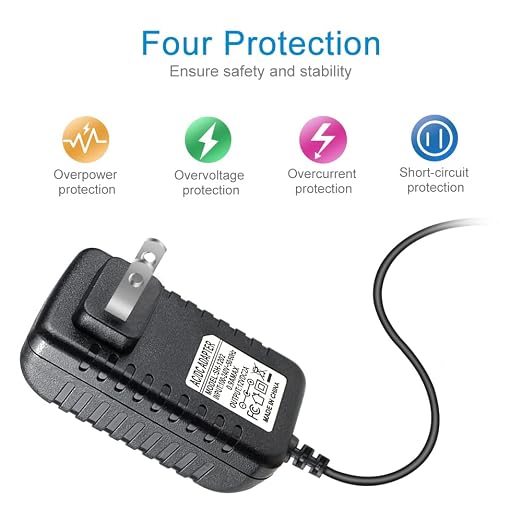 12V Power Supply, 12 Volt 2A 24W DC Power Supply with On Off Switch, Black Switching LED Power Adapter, AC 110V to 12V Wall Wart Transformer Plug for LED Strip Lights with 5.5/2.1 DC Female Connector