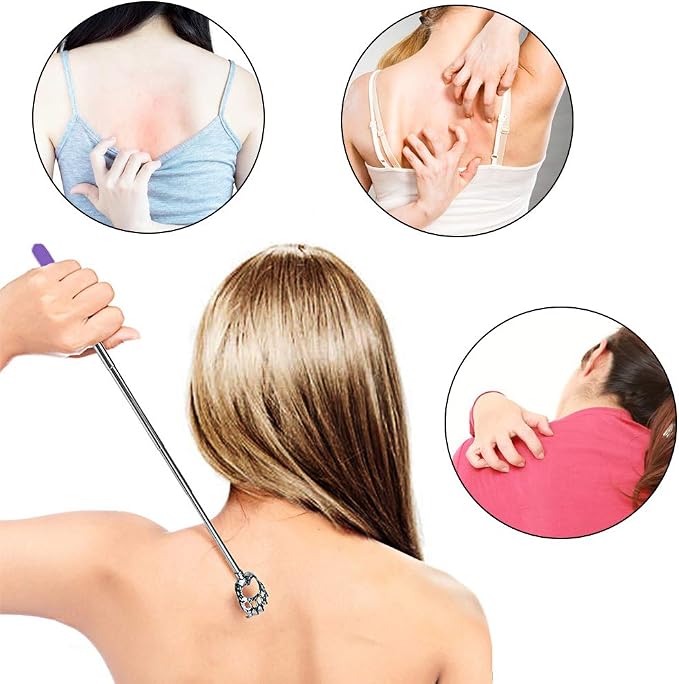 HOFASON Gift for Men, Stocking Stuffers for Adults Men Women, Back Scratcher, Mens Gifts for Christmas, White Elephant Gifts for Adults Husband Wife Friend Him Her Small Gadgets for Men, Dad (Purple)