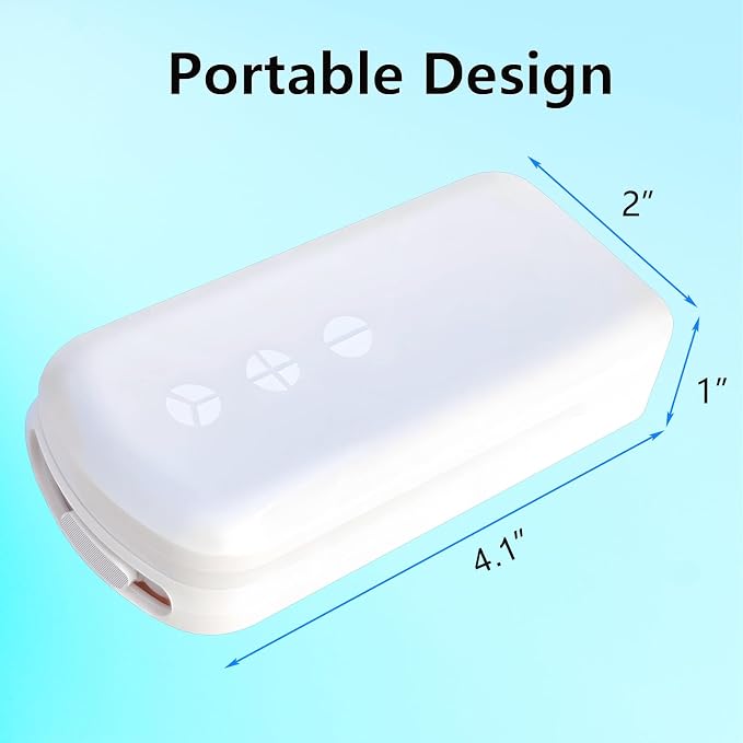Pill Cutter for Multiple Pills, Pill Splitter for Large, Small and Tiny Pills 1/2 1/3 1/4 - Upgraded Dual Blade for Clean Cutting, with Adjustable Centering Device