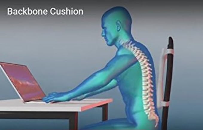Best Back Cushion Pain Relief Full Back Muscle Pain Relief Support Cushion Mid-Back Support for Office, Home or Car