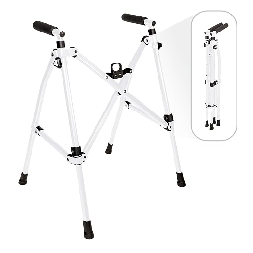 Stander Wonder Walker Lite Short, Lightweight Junior Folding Mobility Aid for Petite Adults, Seniors, and Elderly, Collapsible Travel Assistant with Rubber Feet for Support, Vivid White