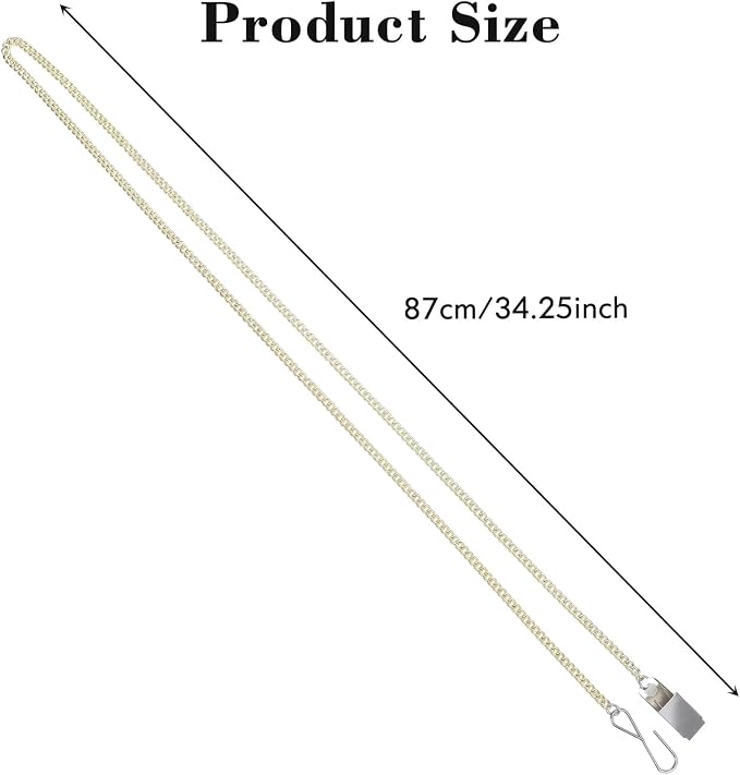 Zipper Pulls for Dresses and Boots, Zipper Helper for Clothing Assistant Aid Tool with Hook and Clip Aid Puller by Yourself (Gold)