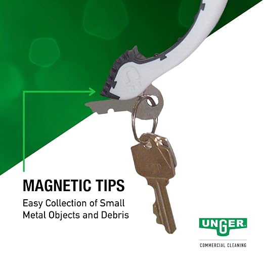 Unger NT080 Nifty Nabber Trigger-Grip Extension Arm, 32in, Aluminum/Green