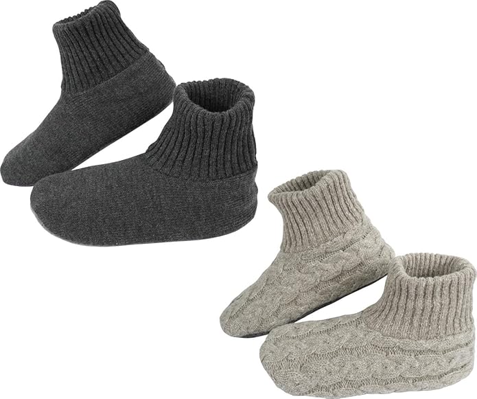 BenSorts Fuzzy Slipper Socks for Women Non Slip House Socks with Grips Gifts