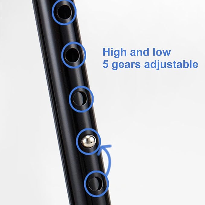 Folding Cane Seat, Hold 440 lbs Folding Canes with Seat Walking Stick Height Adjustment Cane Seat Capacity Frosted Handle with Crutches Stool