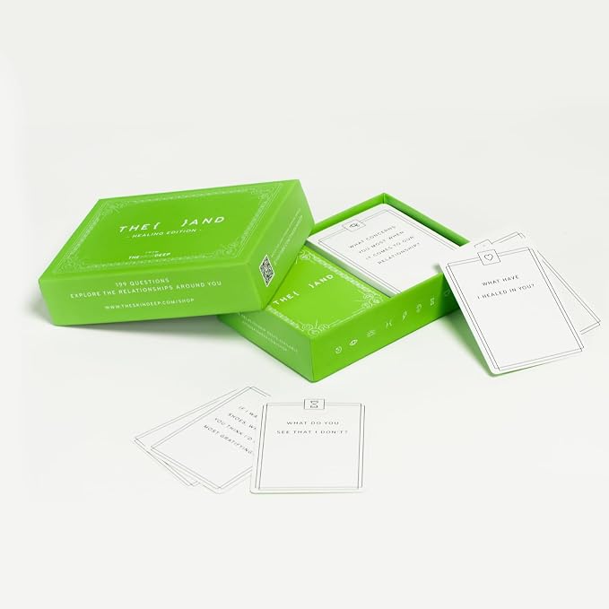 {THE AND} Healing Edition - 199 Question Cards to Heal Strained Relationships - Reconnect by Understanding & Releasing Hurt Feelings - Couple Card Game to Have Difficult Conversations By The Skin Deep