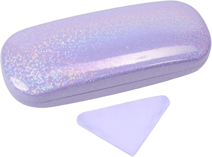 PERFECTSIGHT Hard Shell Eyeglasses Case, Kawaii Protective Glasses Case for Kids, Cute Eyeglass Case for Women Men Girls