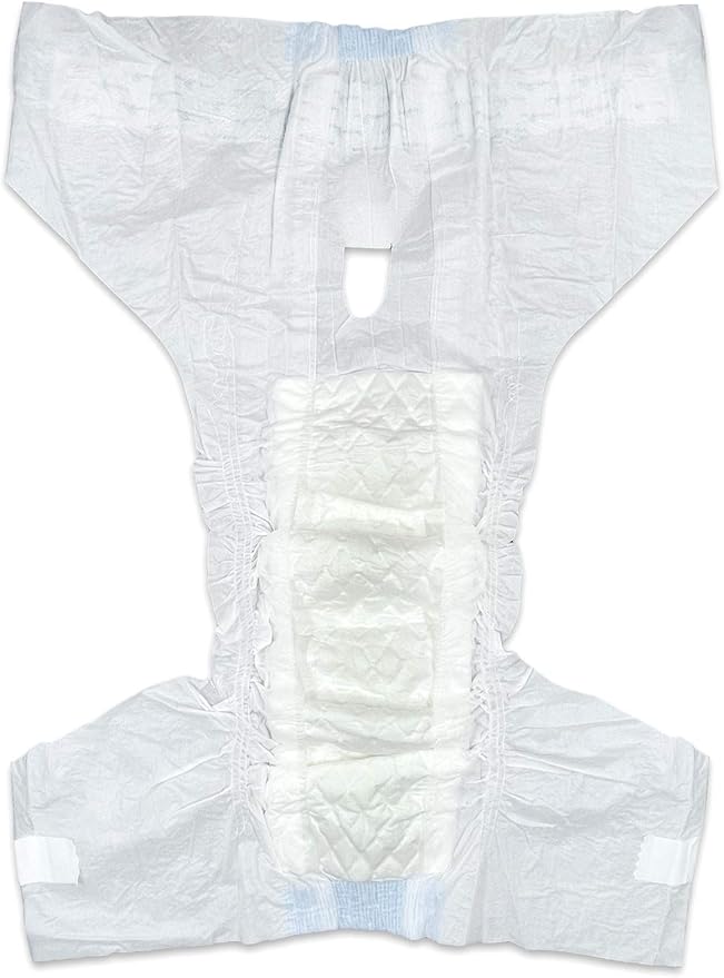 Paw Inspired Disposable Female Dog Diapers, Large Size, 12 Count | Ultra Protection, Adjustable Fasteners, Comfortable Fit, Leakproof Core, For Dogs in Heat, Excitable Urination, Incontinence
