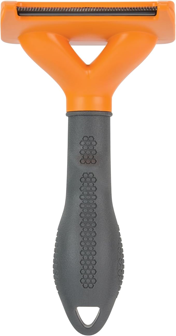 FURminator® Medium Dog Undercoat deShedding Tool, Long Hair, Reduces Loose Hair From Shedding