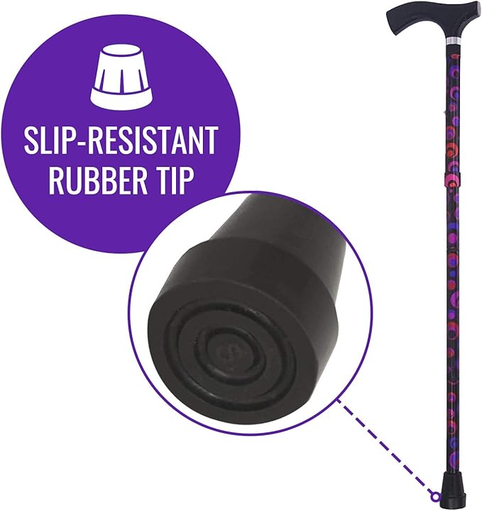 Switch Sticks Walking Cane for Men or Women, Foldable and Adjustable from 32-37 Inches, FSA and HSA Eligible