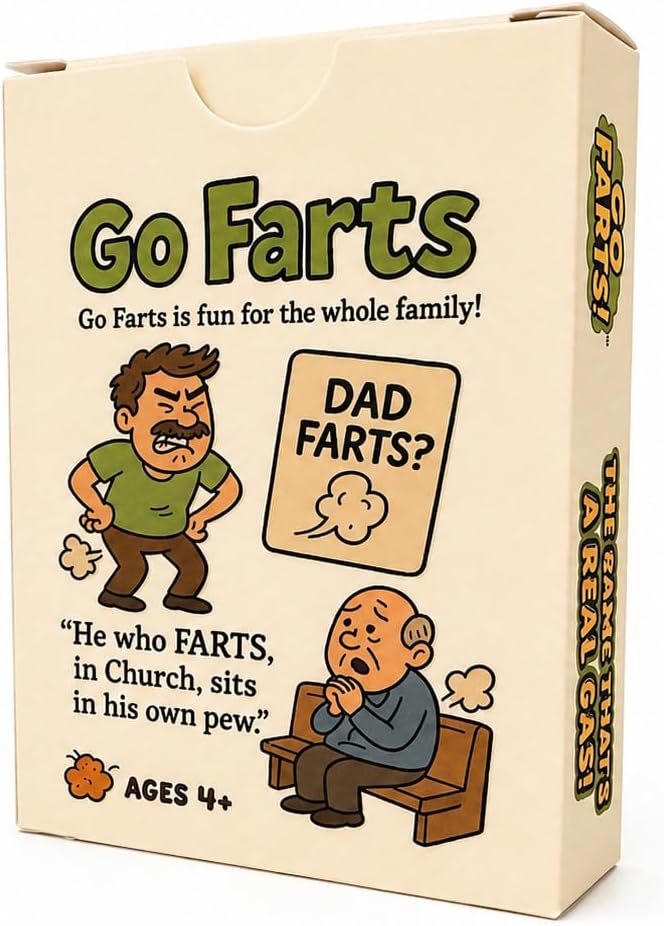 Card Game – The Hilarious Family Card Game that Will Make You Laugh Out Loud | Funny Party Card Game for Kids & Adults | 2–6 Players | Indoor Summer Activities | Ages 4+ (Amazon Exclusive)
