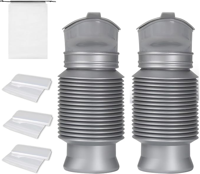 Pee Bottles for Men,Portable Urinal for Men,Collapsible Urine Bottle 750ML | Car Urinals for Men and Women,Emergency Urinal Bottle Shrinkable Pocket Toilet for Travel,Camping,Traffic Jam,Road Trips