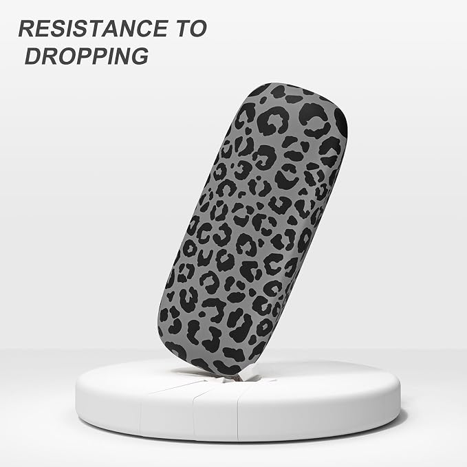 Eyeglasses Case, Portable Hard Shell Protective Case for Glasses, Eyeglass Holder Box for Women with Cleaning Cloth