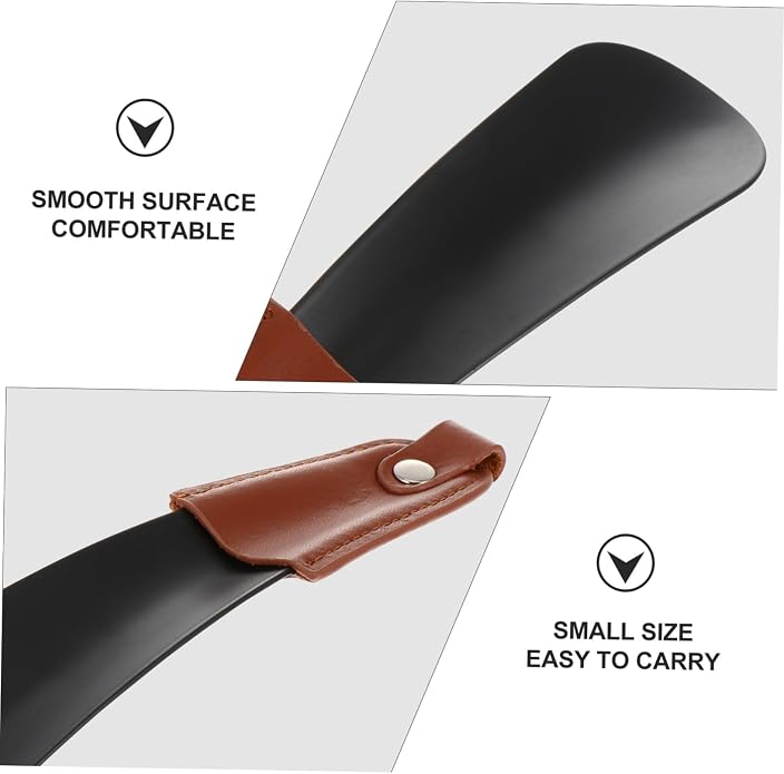 FRCOLOR Shoehorn Shoe Horn Long Handle for Dress Shoe Horn Sleek Shoe Horn with Long Handle Shoe Horn Travel