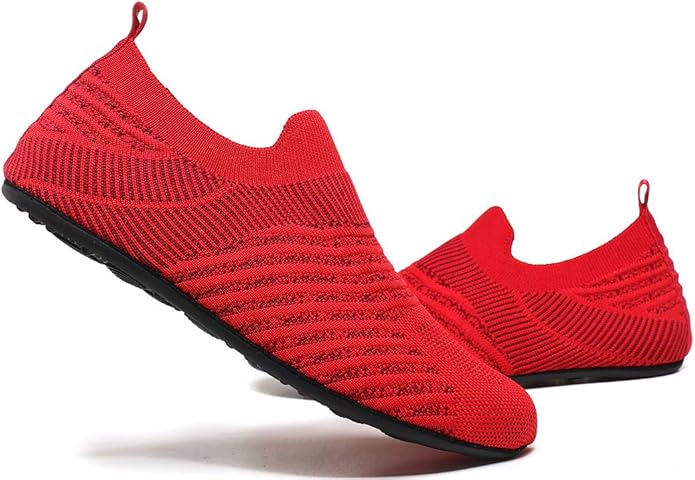 Adult Indoor House Slippers Socks Lightweight Non Slip Grip House Home Shoes for Women Men
