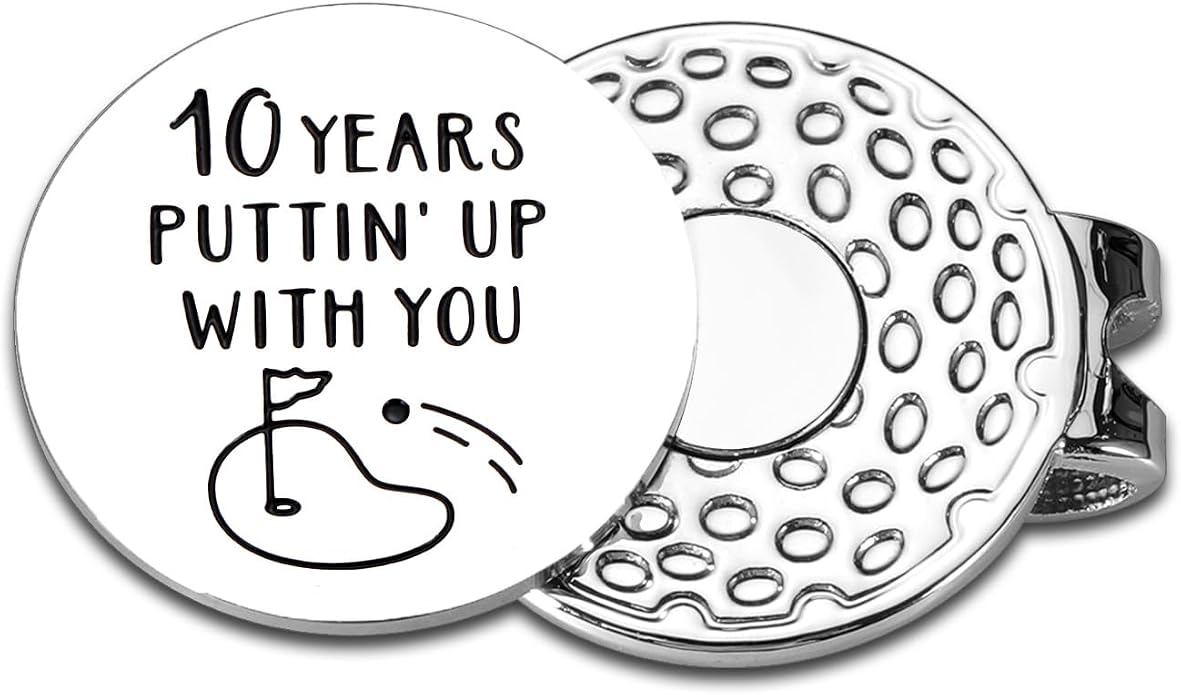 Magnetic Golf Ball Marker Hat Clip