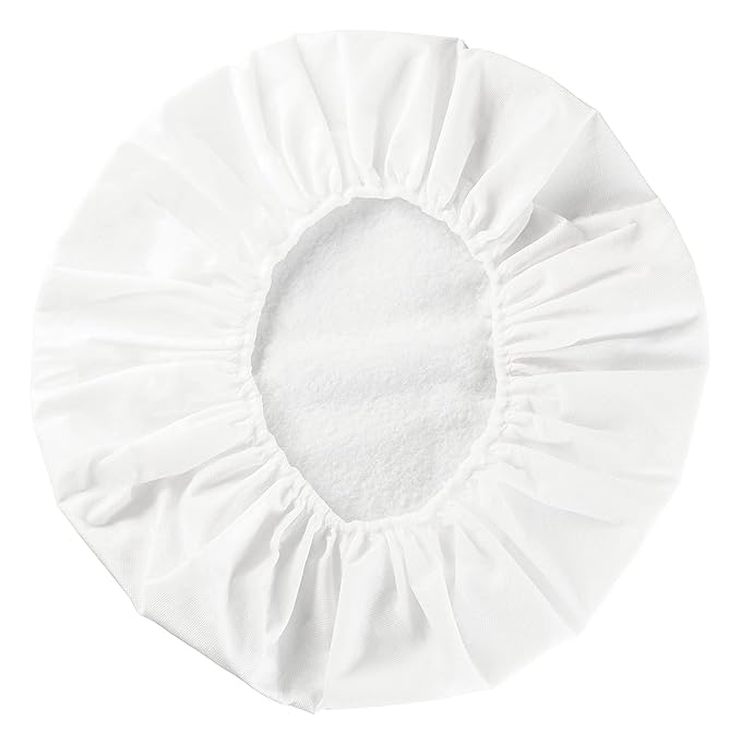 Scrubzz Shampoo Caps No Rinse for Elderly and Bedridden Patients, Rinse Free Shampoo Caps for Post Surgery and Hospital Stays, Waterless Hair Washing Shower Caps - Coconut Vanilla - 12 Pack