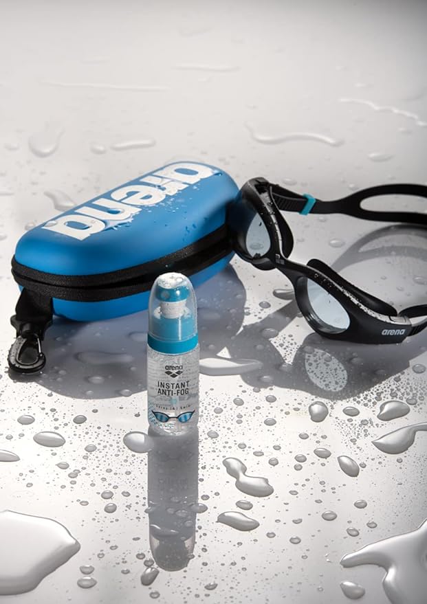 ARENA Unisex Adult Swim Goggle Case for Swimmers Protective Hardcover Carrying Case Clip for Backpacks