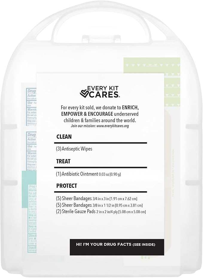 Be Smart Get Prepared Compact First Aid Kit, FSA/ HSA eligible (Packaging may vary)