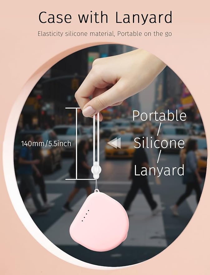 2Pack Retainer Case, Compatible with Invisalign, Slim Aligner Case with Vent Holes, Portable Orthodontic Box with Removal Tool, Brush and Lanyard, Pink