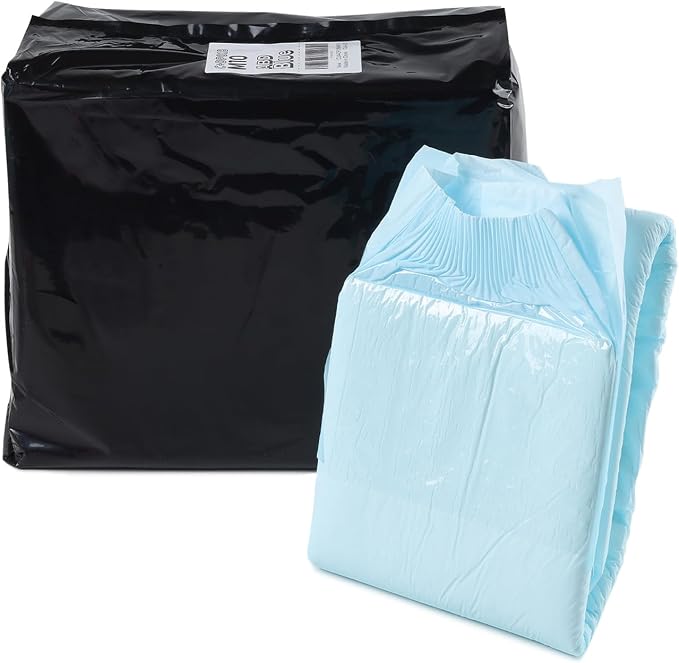 CutiePlusU Disposable Diaper 10 Pieces Protective Underwear Blue 36"-46"