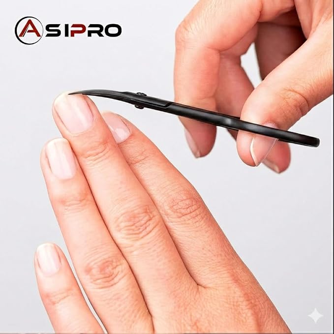 Nail Scissors for Women & Men with Pouch Manicure Gifts Scissors for Nails Toenail Scissors Adults Tijeras para Uñas Fingernail Scissor Toe Nail Scissors Curved