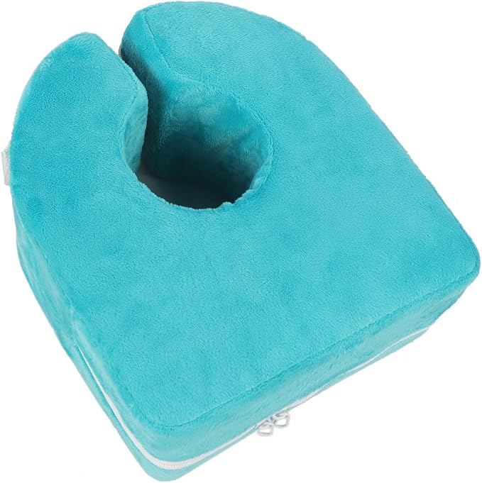 Adult Bed Sore Pads Wedge Foot Support Pillow Pressure Ulcer Ankle Protector Ring Foot Rest Pillows Bedridden Patient Elderly Heel Cushion Sleeping Elevated Foam Pad Leg Post Surgery Recovery Pillow