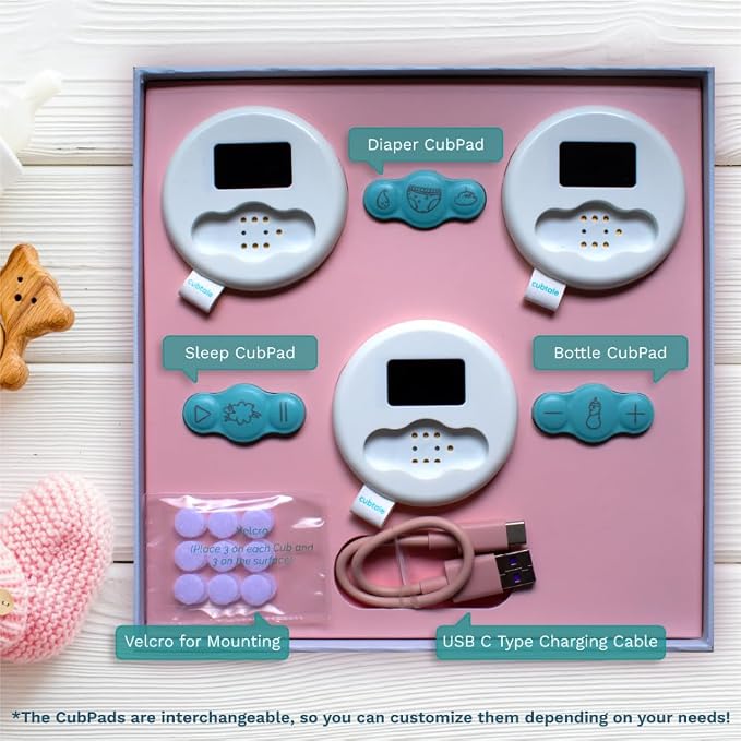 Smart Baby Care Tracker - Newborn Basics (Sleep, Diaper & Bottle): On-The-Spot One-Press Loggers, Reminders, Notifications, Routines, Multiple Caregivers, Pediatrician & Expert Support