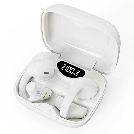 Hearing Aids for Seniors Rechargeable OTC Hearing Aids Comfortable Semi In Ear Design No Ear Blocking 16 Channel Smart Noise Reduction Whistle Suppression HD Clear Sound Digital Battery Display 70+ Hours Long Standby 5 Volume Levels Easy to Use