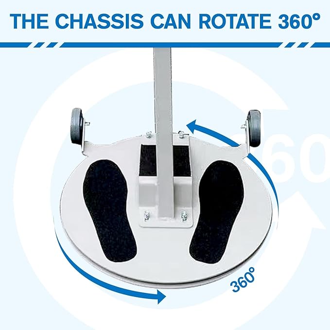 Helsevesen Patient Turner, Turn Transfer Aid for Standing & Seating Positioning, 400 lb Capacity, 24.11