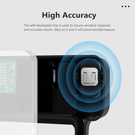 NUTRI FIT Bathroom Scale Smart Digital Bluetooth Scales for Body Weight, Body Fat, BMI Body Composition Analyzer Weighing Scale with High Precision Measurements Sync APP Heavy Duty 330lbs