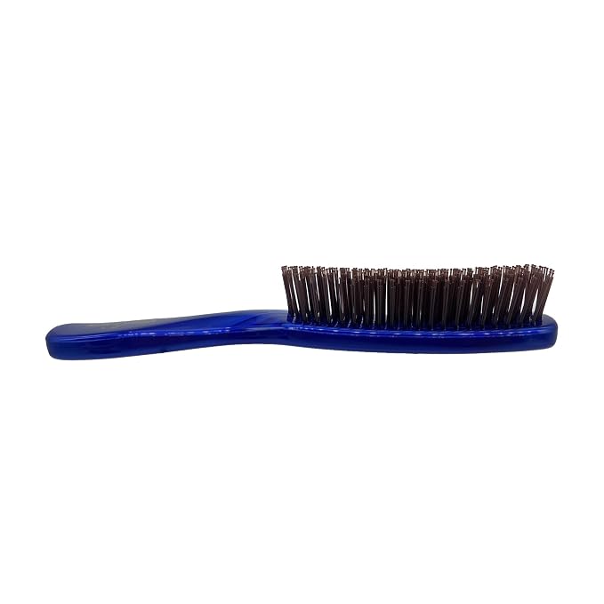 Phillips Brush Light Touch 6 Detangling Hair Brush, Full Size Sapphire Blue | Flexible Nylon Bristles Gently Detangle All Hair Types for Smooth, Comfortable Daily Brushing
