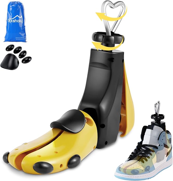 Shoe Stretcher Men, Women Leather Boot Stretcher for Wide Feets, Shoe Tree Adjustable Boot Widener Stretcher