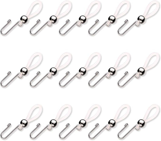 15pcs Zipper Holder, Zipper Holder Upper for Jeans Clasp Pants Up Hook Jeans Zipper Button Lock Zipper Puller Tool Keep Zipper Up on Pants Jeans Skirts