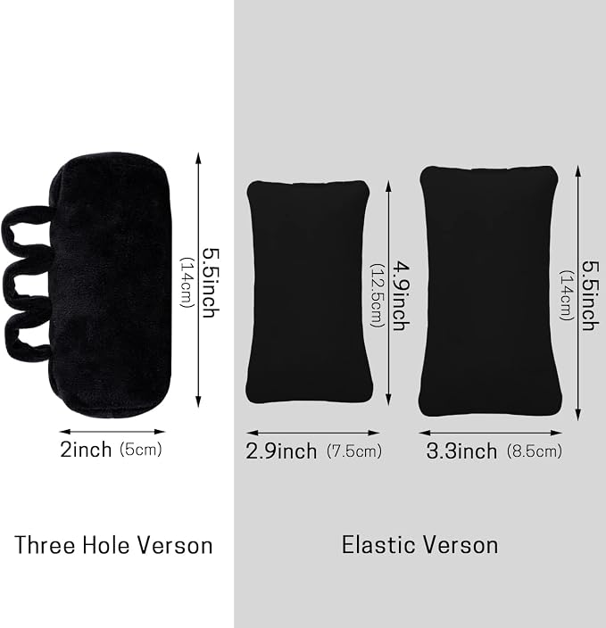 SWISSELITE Hand Contracture Cushion, Hand Grab Pad | Palm Grip with Elastic Band or Separator, Stroke Recovery, Help with Hand Rehabilitation