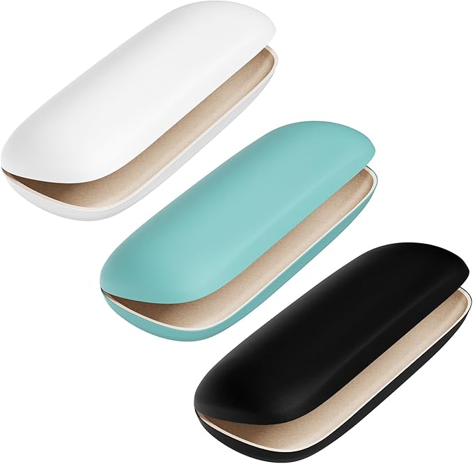 Eyeglasses Case, Hard Shell Protective Case for Glasses, Unisex for Women Men