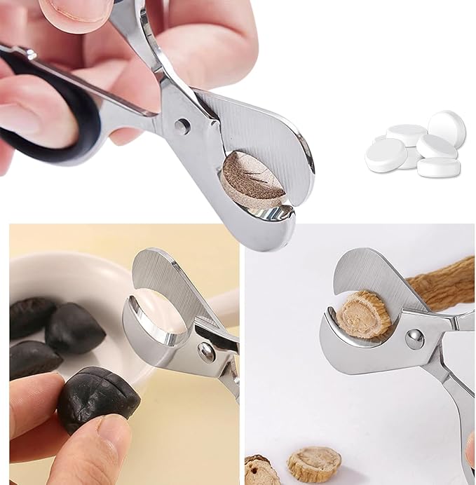 Pill Crushe,Small Pill Crusher Fine Powder,Pill Grinder for Elderly & Pets | Crushes Multiple Pills Tablet Pulverizer Suitable for Travel Silent Knight Pill Crusher