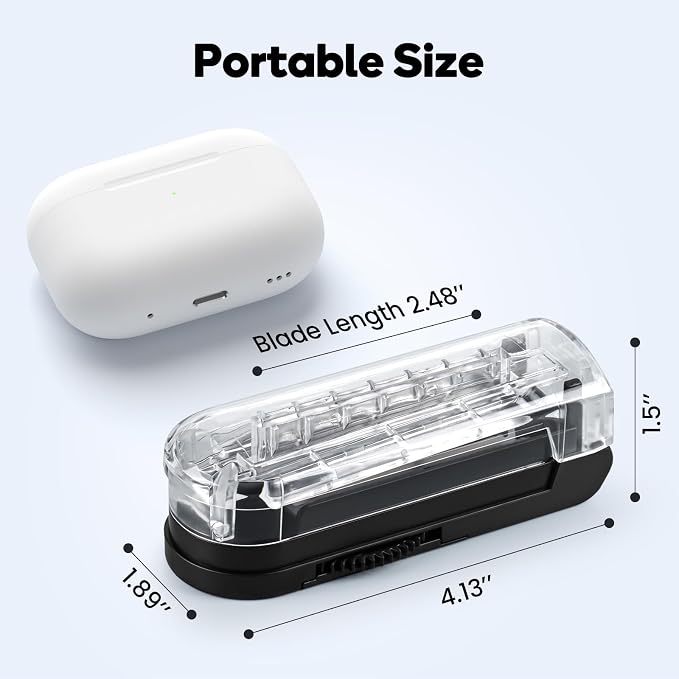Pill Cutter for Multiple Pills at a Time, Pill Cutter Splitter for Small and Tiny Pills, Pill Cutter for Small or Large Pills, Pill Splitter with Hidden Sharp Stainless Steel Blade (Black)