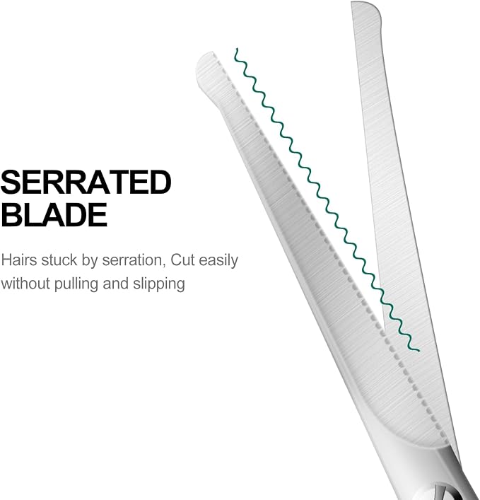 4.7-inch professional nose hair scissors, round-headed stainless steel small scissors, suitable for trimming facial hair, ear hair, eyebrows, bathroom, personal care and beauty (silver)