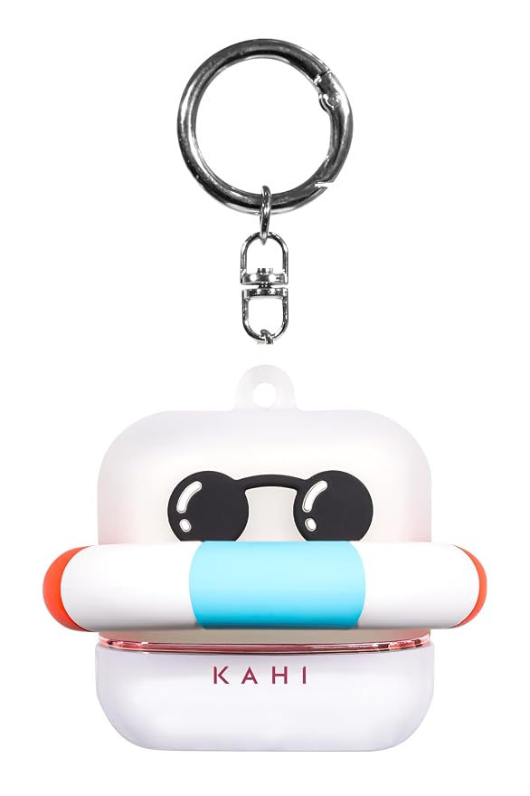 KAHI Airy Fit Sun Stick Tube Silicone Keychain Holder Bag Charm Case | Soft Silicone Holder, Scratch Protection, Portable Keyring, Cute Bag Charm, Travel-Ready, Easy SPF Access