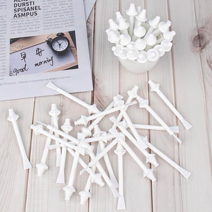 100 Pcs Nose Wax Sticks Disposable Spatulas Plastic | Nose Waxing Sticks, Wax Sticks for Hair Removal, Earwax Nostril Cleaning for Men Women