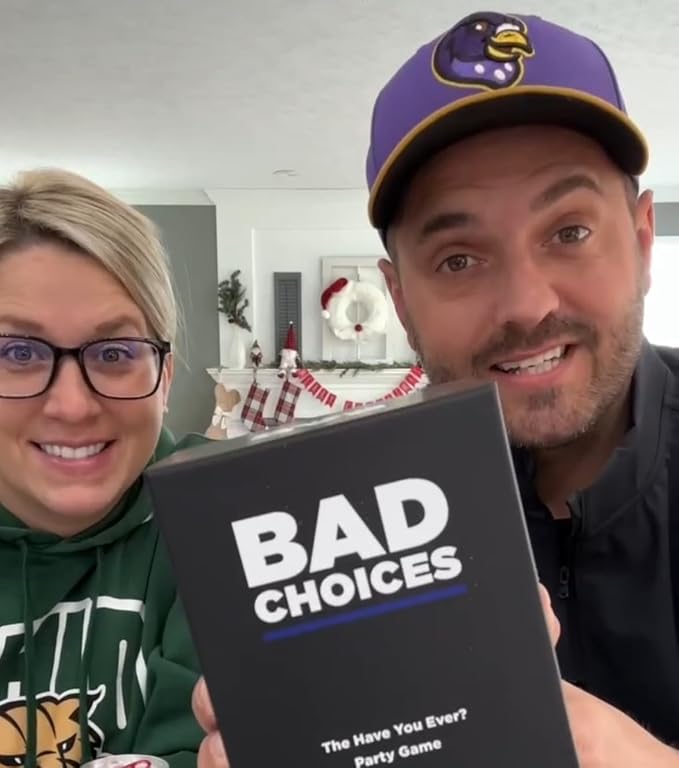 BAD CHOICES Party Game + After Dark Set – Hilarious Adult Card Game for Friends & Game Night | Funny Conversation & Icebreaker Board Game for Parties, Pregames, Social Gatherings & Fun Gift Ideas