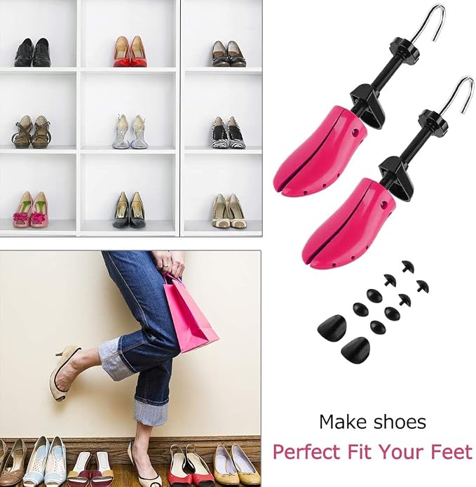eachway Shoe Stretcher Shoe Trees,Adjustable Length & Width for Men and Women(for M's Us6.5-10; Wm's Us10-13.5)